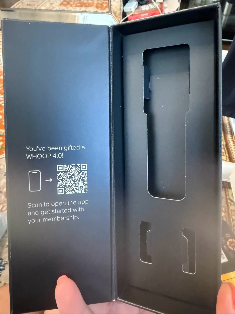 Whoop 4.0 Black Silicone Wearable Band